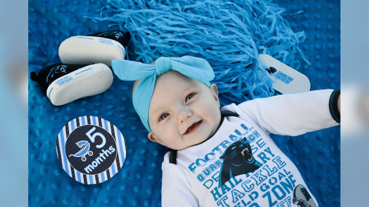 Carolina Panthers NFL-Themed Newborn Session