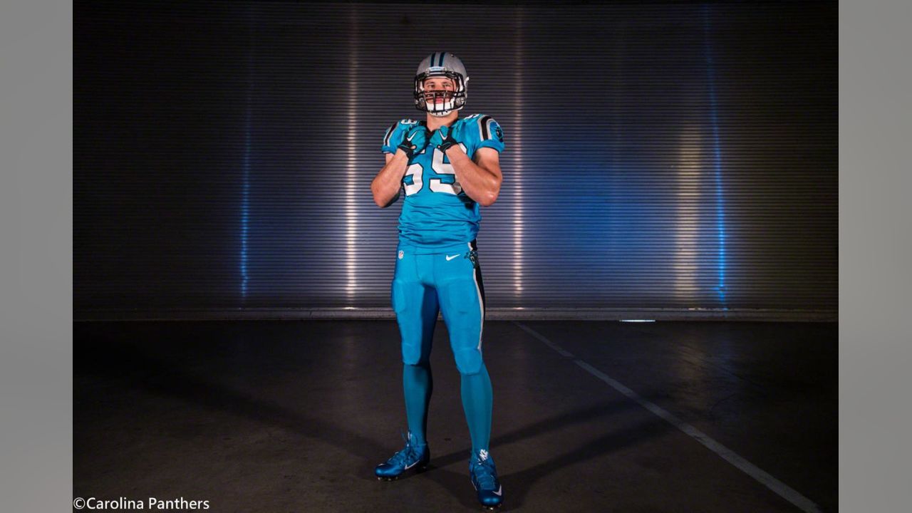 panthers all blue uniforms