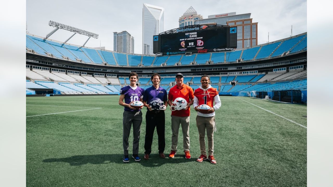 Panthers to host high school football game at Bank of America