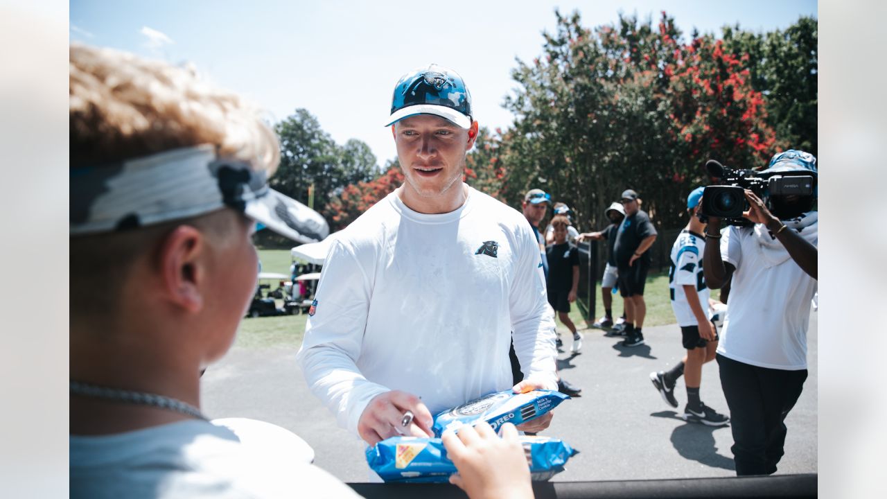 Off the Field: Christian McCaffrey Trades Autographs for Oreos at