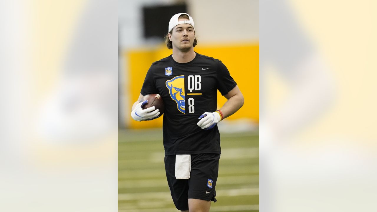 PHOTOS: Kenny Pickett works out at Pitt pro day