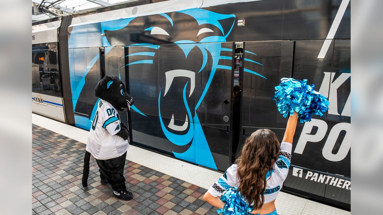 NC by Trains Is Transporting Panthers Fans to and From Games