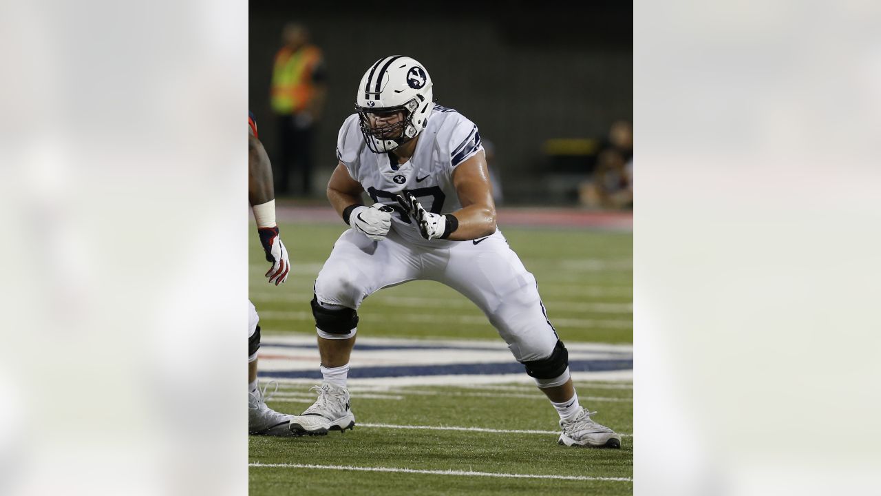 Round 3 - Pick 6: Brady Christensen, OT, BYU (Carolina Panthers