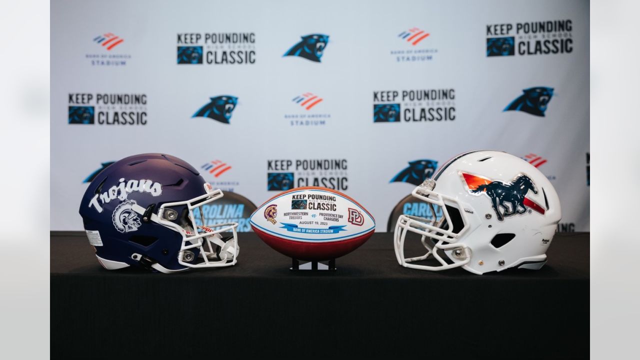 Northwestern and Charlotte Providence Day at Carolina Panthers