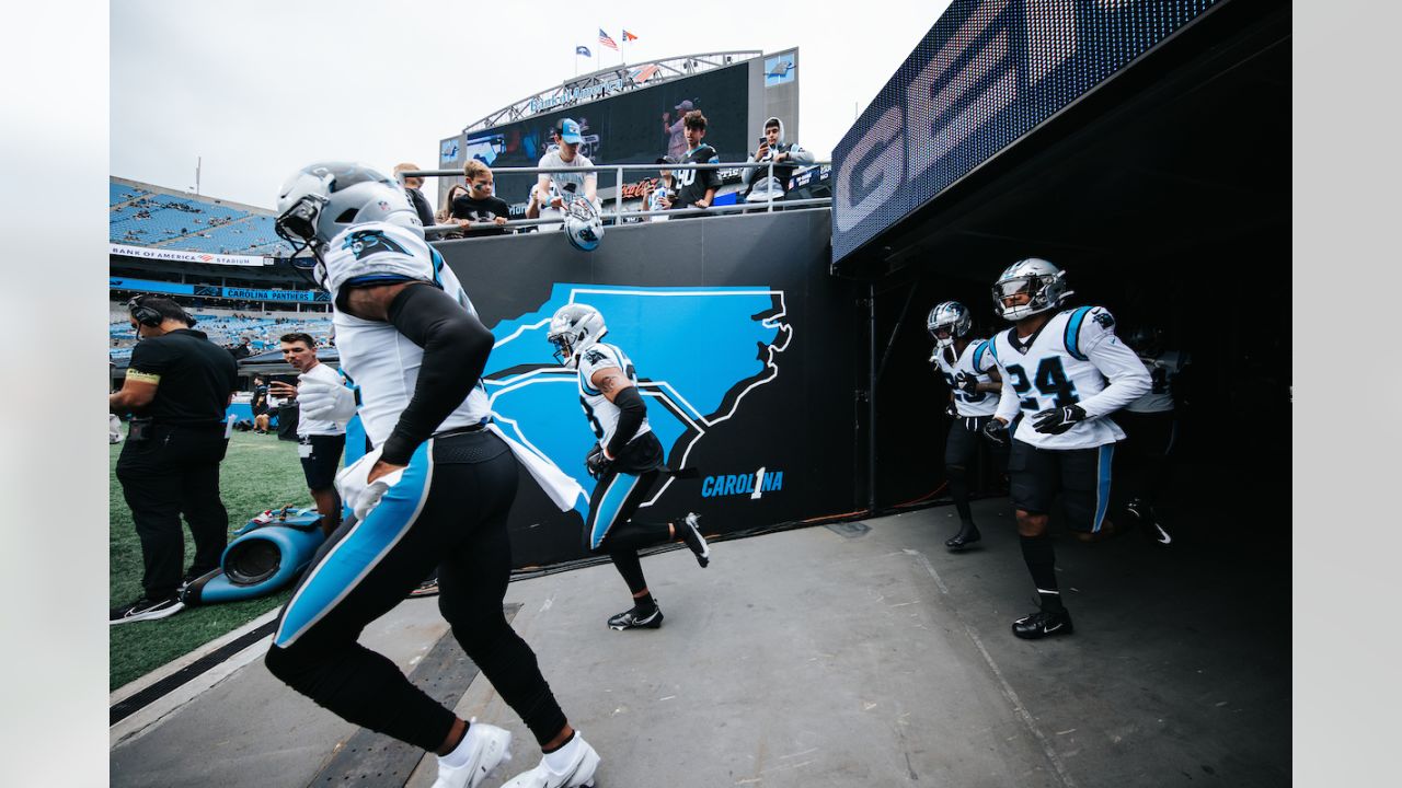 Carolina Panthers Game Day Football Uniform Leggings