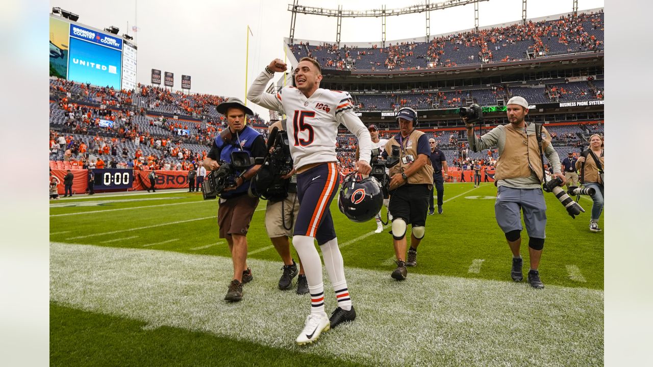 Carolina Panthers place kicker Eddy Pineiro warms up an NFL football game  against the Cleveland Browns on Sunday, Sept. 11, 2022, in Charlotte, N.C.  (AP Photo/Rusty Jones Stock Photo - Alamy