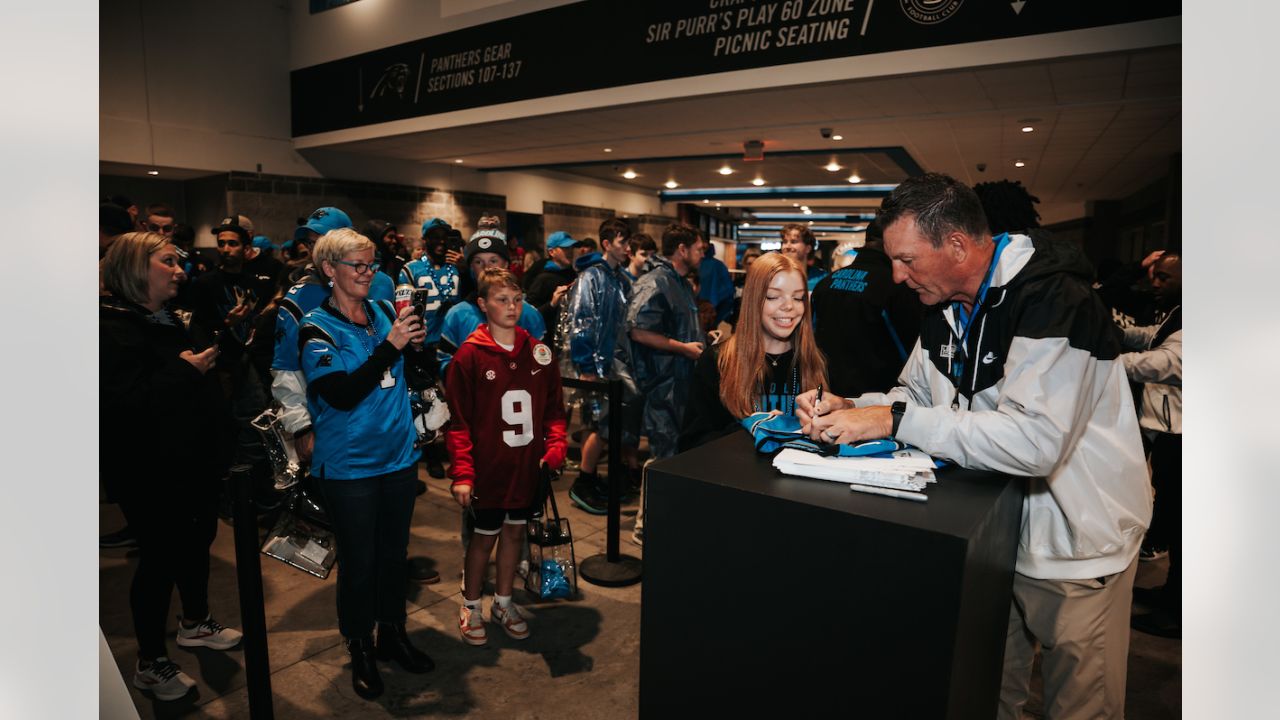 Panthers host 2023 NFL Draft party at Bank of America Stadium