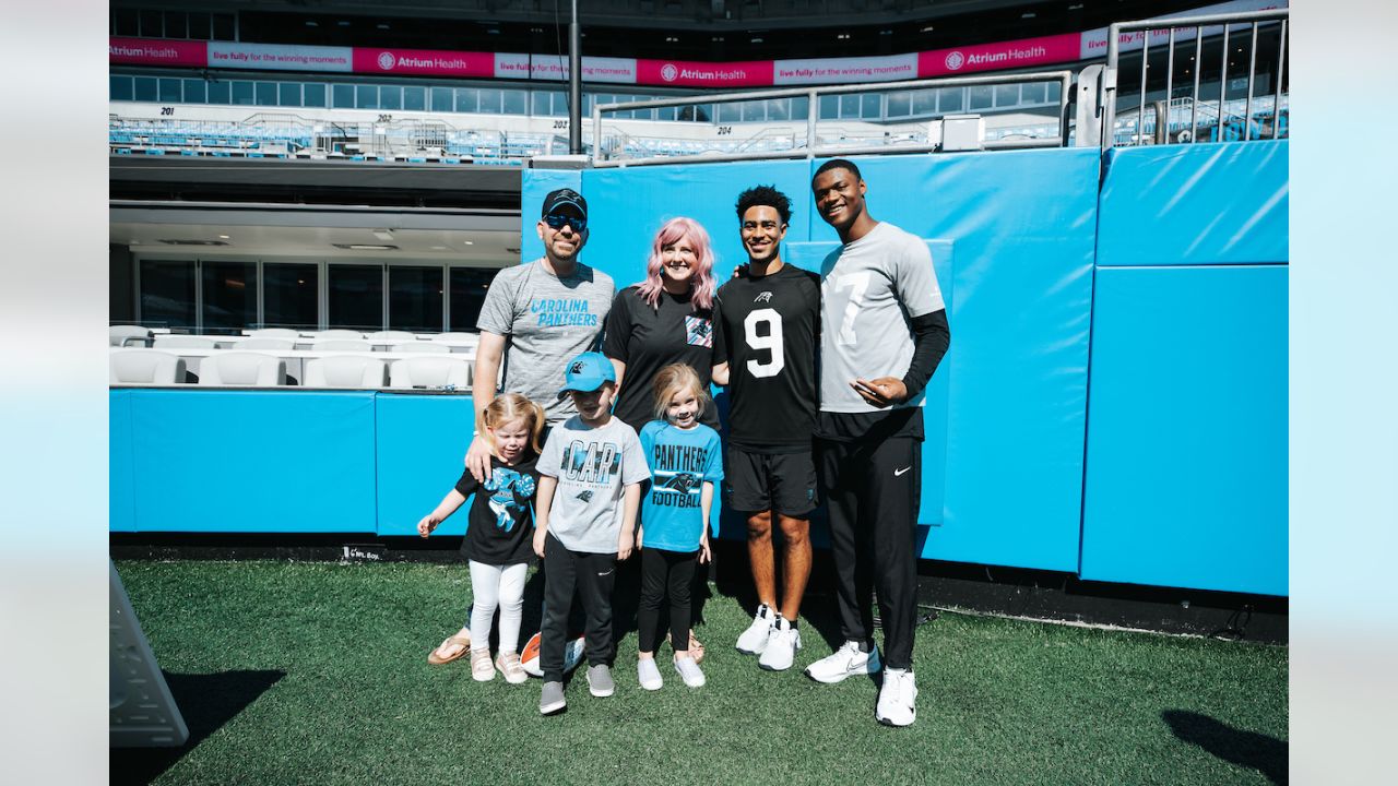 Carolina Panthers Support Breast Cancer Awareness at Sunday's Game