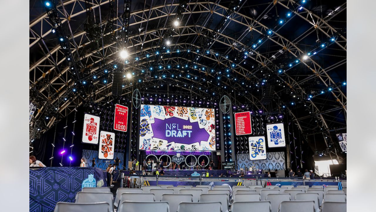Backstage at the 2022 NFL Draft, National Football League Draft