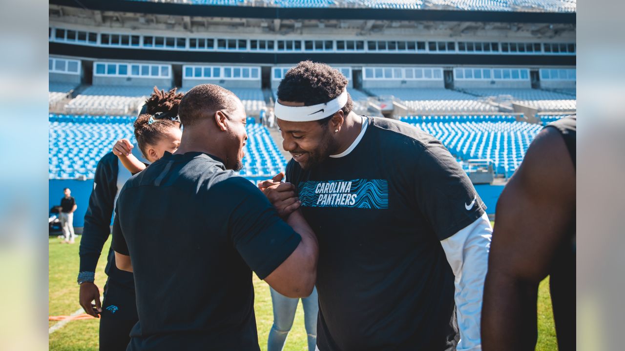 Repost. Jonathan Stewart of the Carolina Panthers wearing a summer design  made by Boushra Al-Chabaoun. #elevee #eleveelifest…