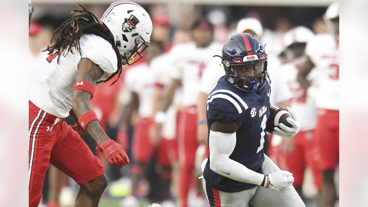 NFL Draft: Panthers follow up Bryce Young pick by giving him weapon with  Ole Miss WR Jonathan Mingo