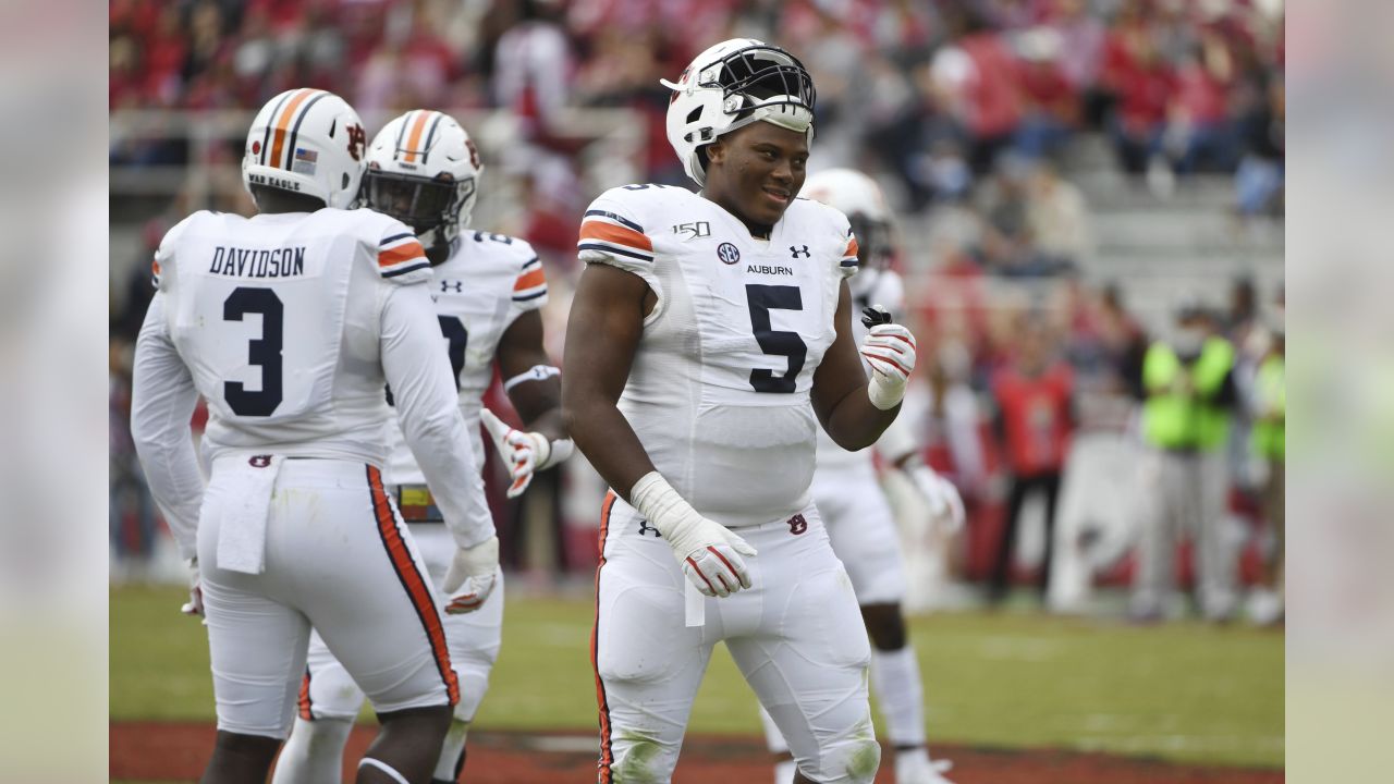 Panthers make Derrick Brown first Auburn player taken in NFL Draft first  round since 2014