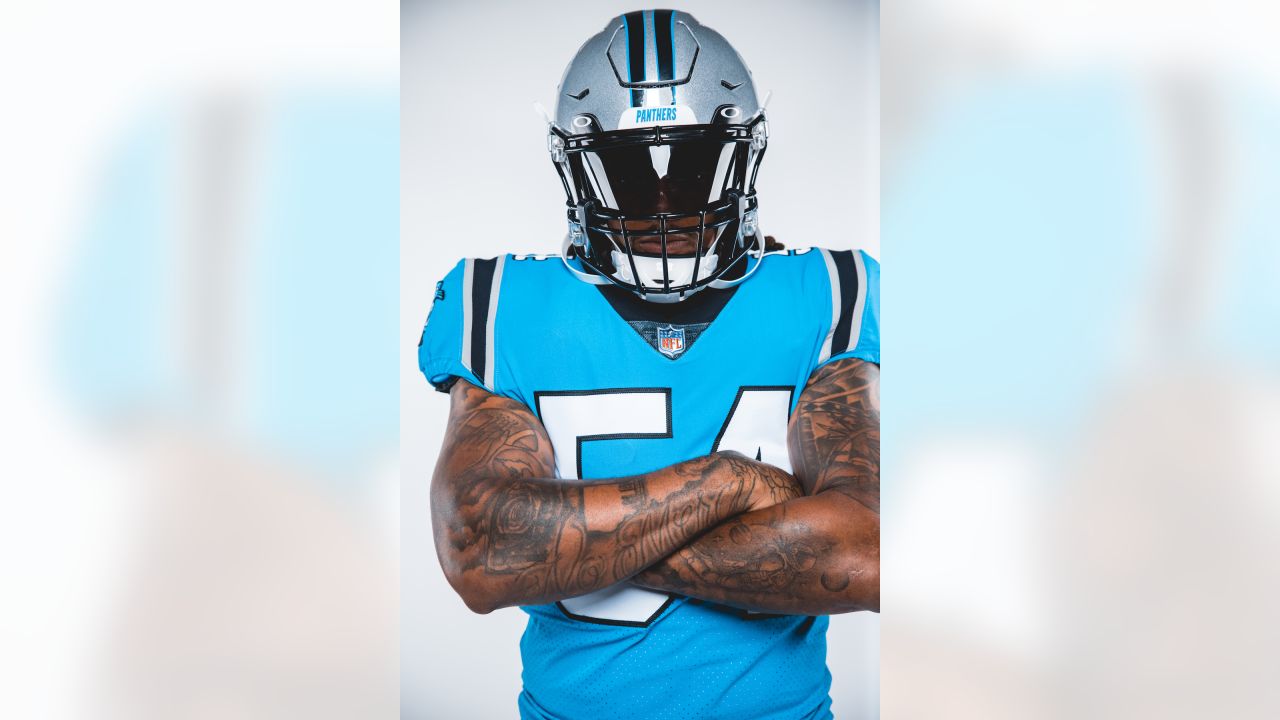 NFL Auction  Crucial Catch - Panthers Shaq Thompson Game Used Jersey  (10/16/22) Size 42 With Captains Patch (Washed By Equipment Manager) / 5  Tackles