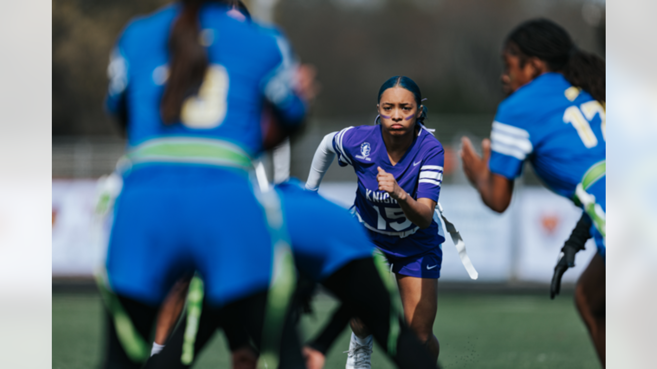 Vikings Host Girls Flag Football Jamboree