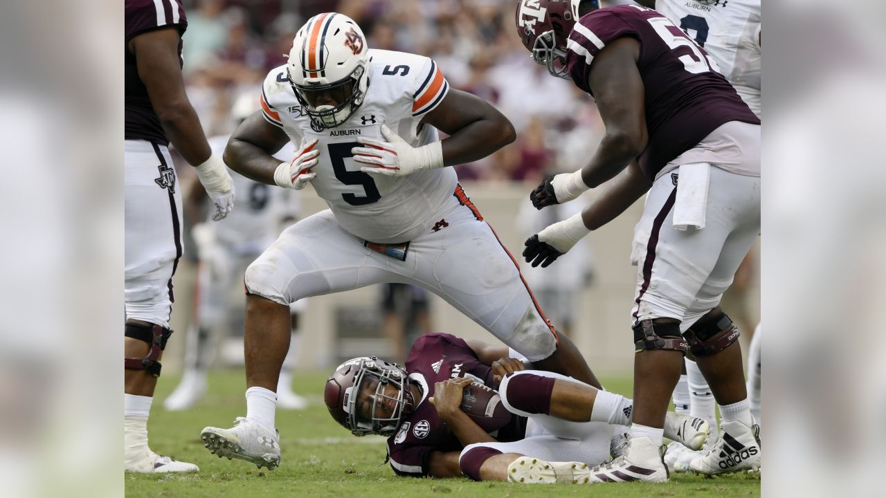 2020 NFL Draft Stock Watch: Auburn's Derrick Brown is unblockable