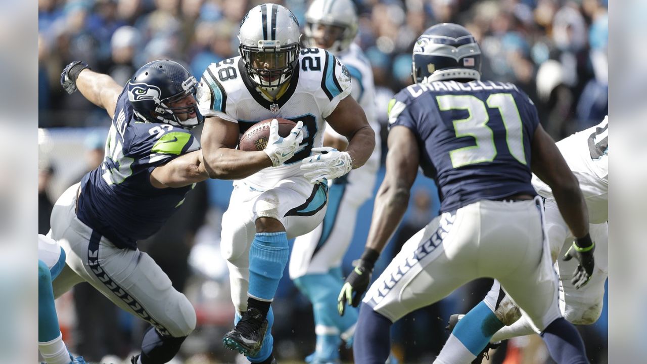 Seahawks pull away in second half to defeat Young-less Panthers