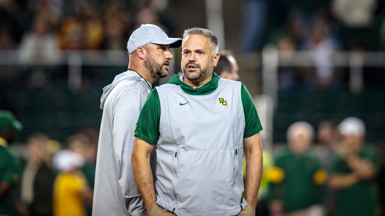 New Baylor football coach Matt Rhule introduced at Ferrell Center