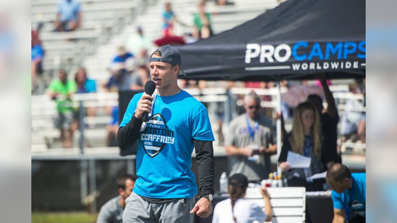 Photos: Christian McCaffrey Pro Camp