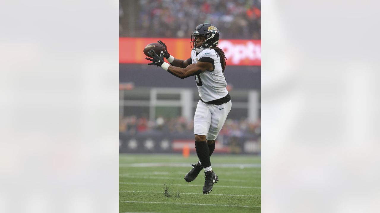 Carolina Panthers wide receiver Laviska Shenault Jr. takes quarterback P.J.  Walker's backwards pass to paydirt for 41-yard TD