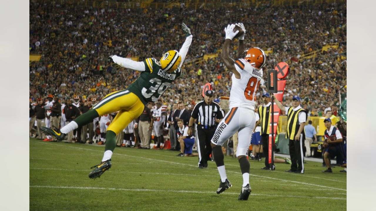 Green Bay Packers' Tyler Goodson runs during the first half of a preseason  NFL football game against the New Orleans Saints Friday, Aug. 19, 2022, in Green  Bay, Wis. (AP Photo/Morry Gash