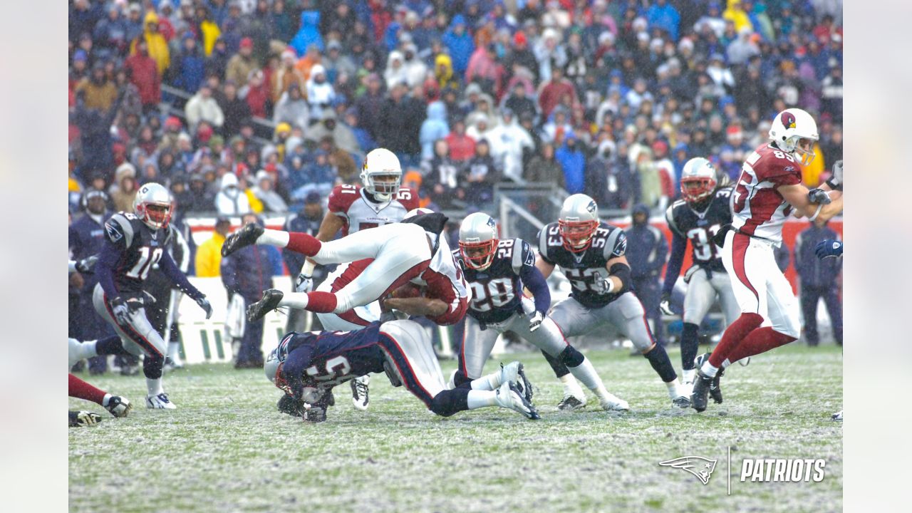 Throwback Photos: Patriots vs. Cardinals in the snow, presented by Empower