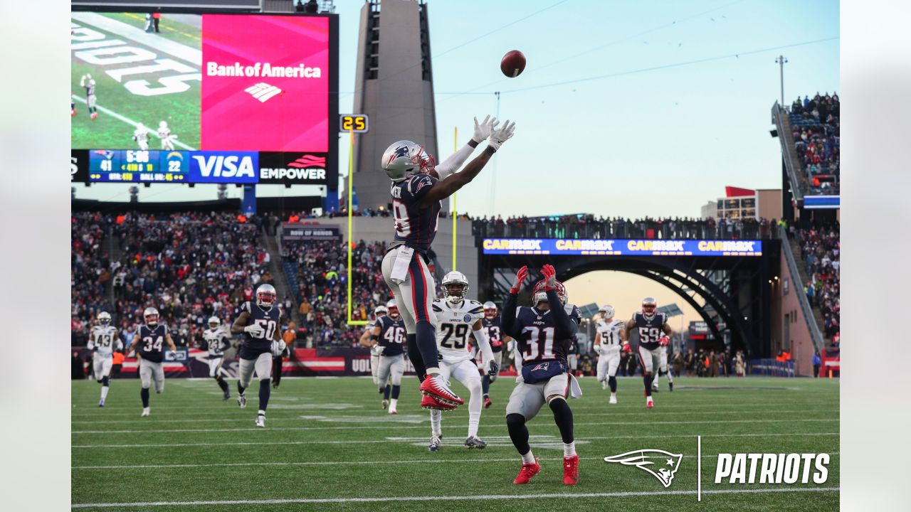 New England Patriots' Matthew Slater after an NFL football game against the  Detroit Lions at Gillette Stadium, Sunday, Oct. 9, 2022 in Foxborough,  Mass. (Winslow Townson/AP Images for Panini Stock Photo - Alamy