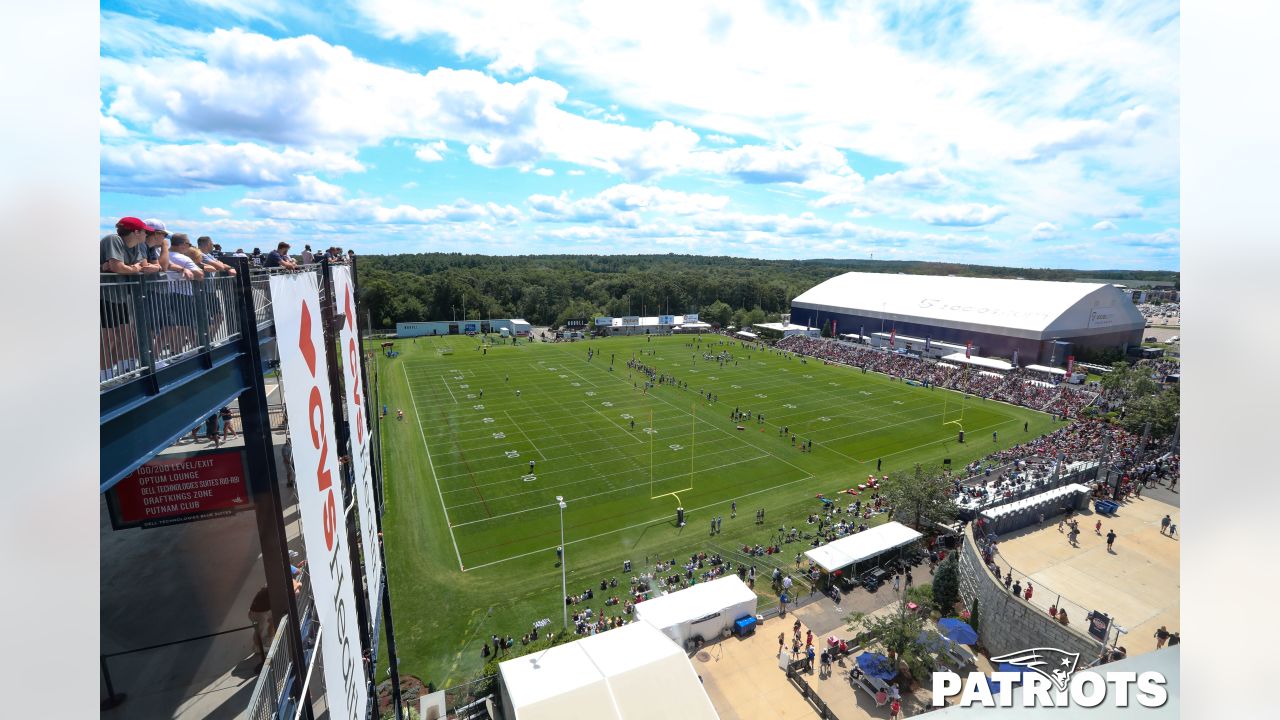 Seat View from Putnam Club Section 33 at Gillette Stadium