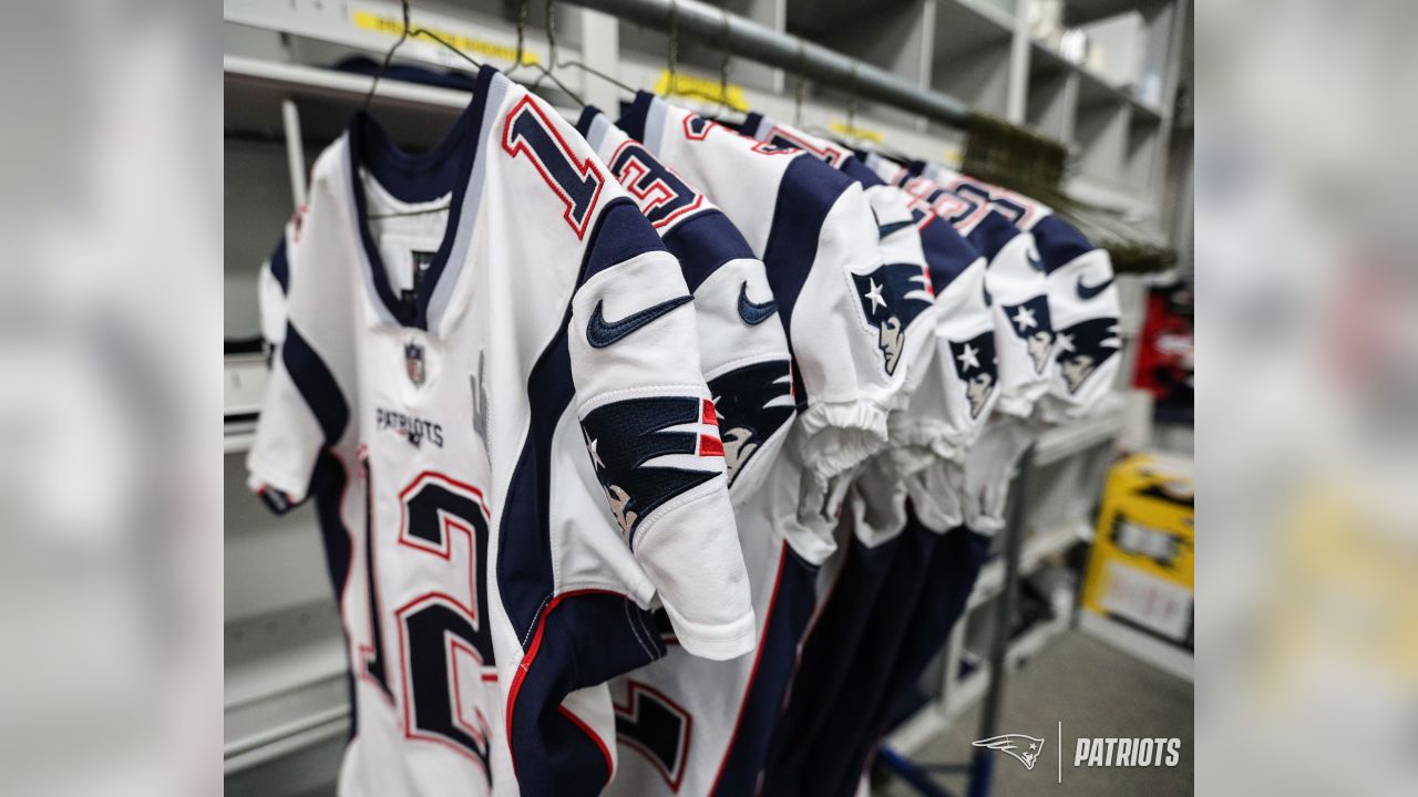 Sneak Peek: Patriots Super Bowl LIII Jerseys