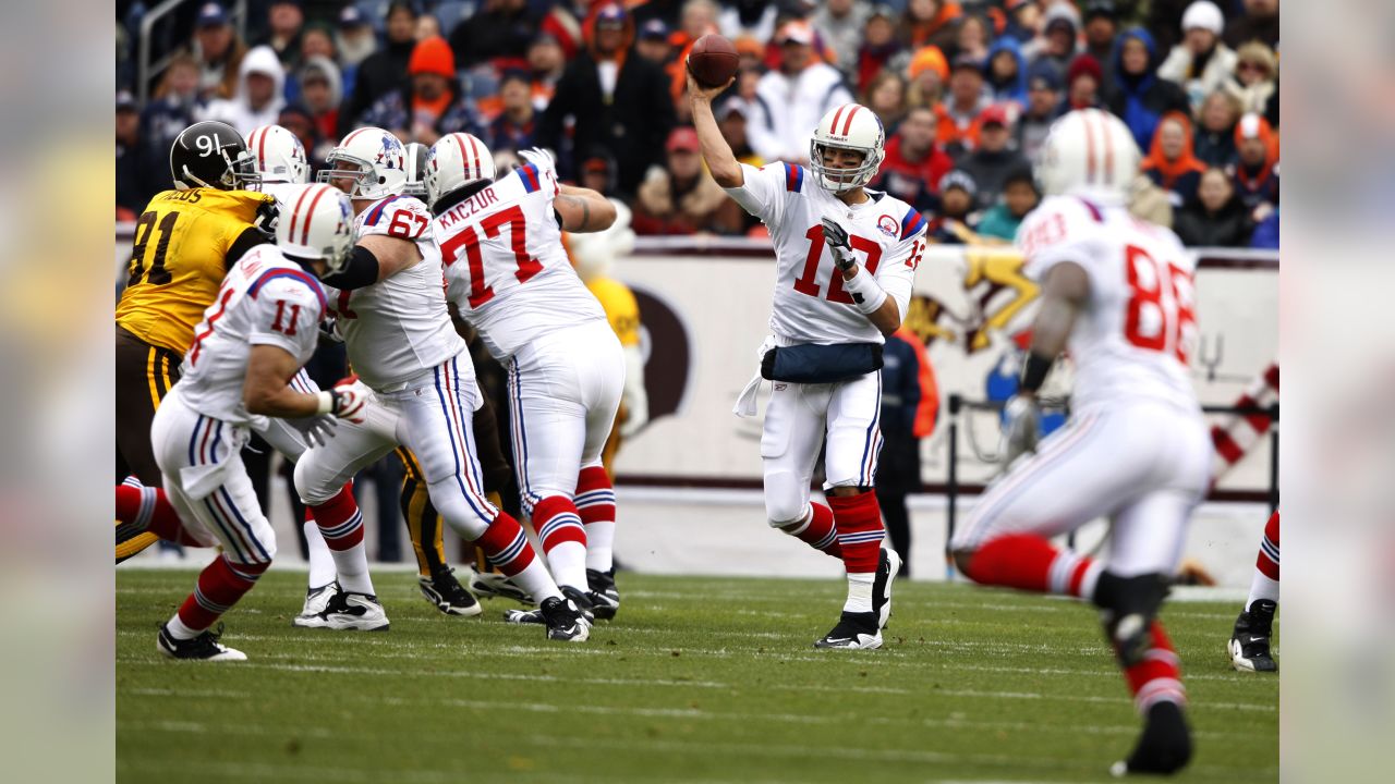 New England Patriots on X: #TBT: A look back at all-white #Patriots  uniforms before tonight's #ColorRush:    / X