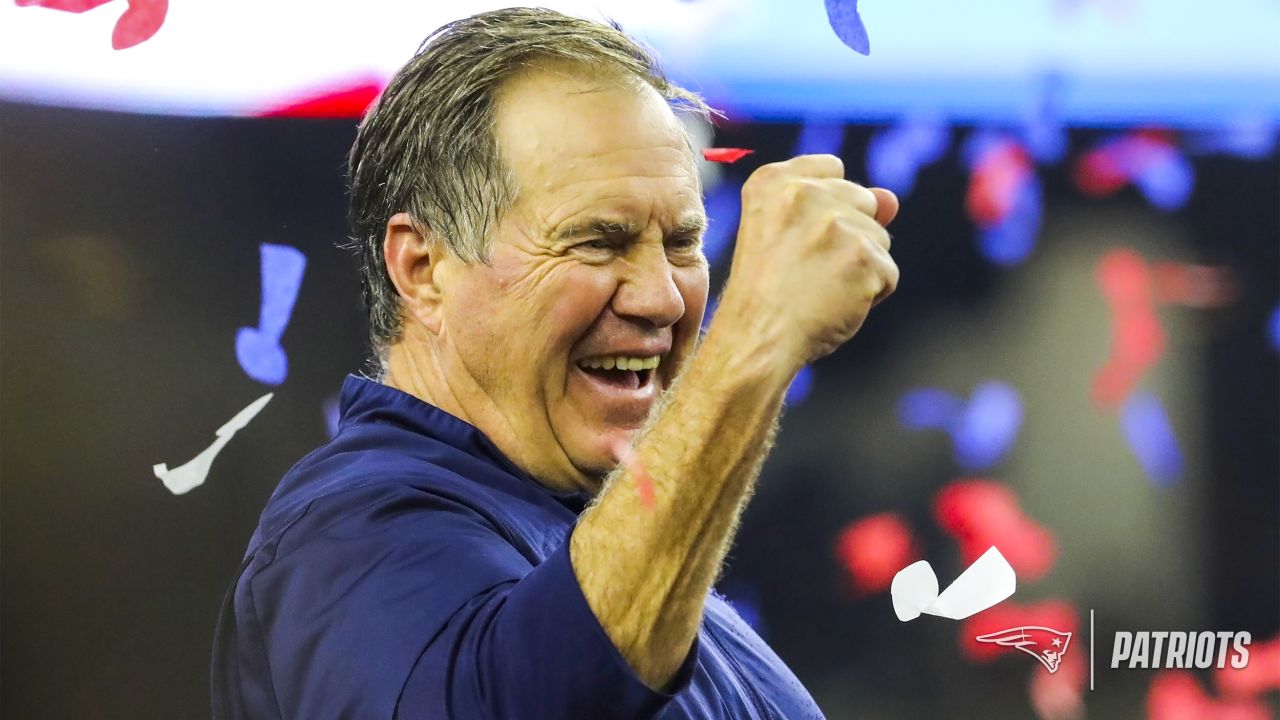 WATCH: Bill Belichick Accepts and Dismisses AFC Championship Trophy