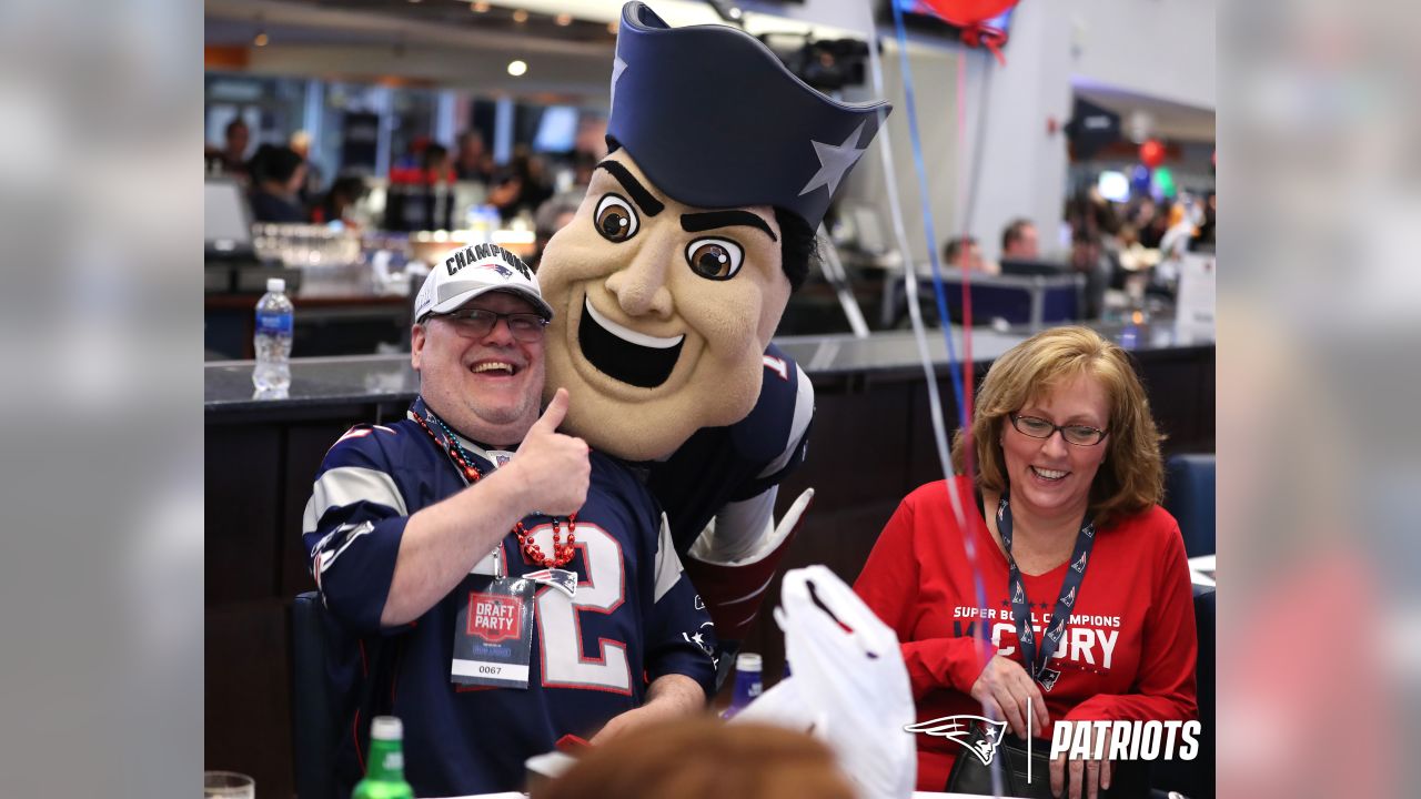 Patriots Draft Party in photos