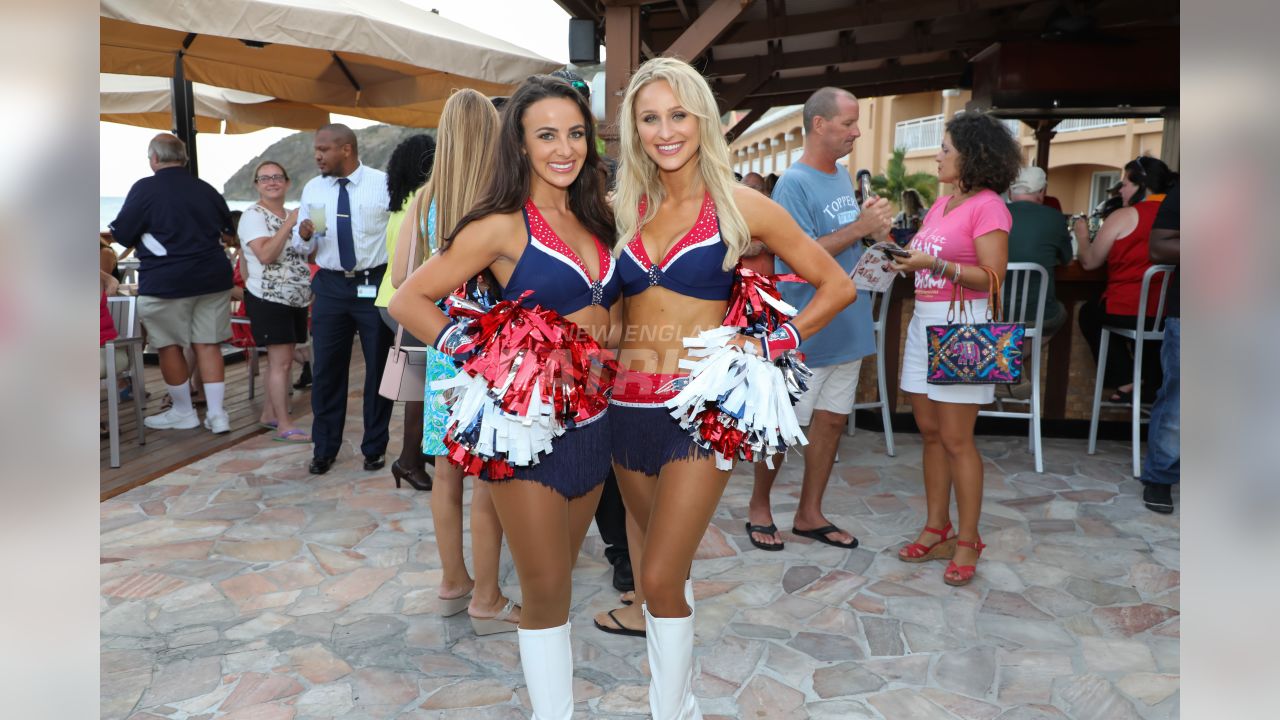 Best Images from The New England Patriots Cheerleaders Swimsuit Calendar  Trip