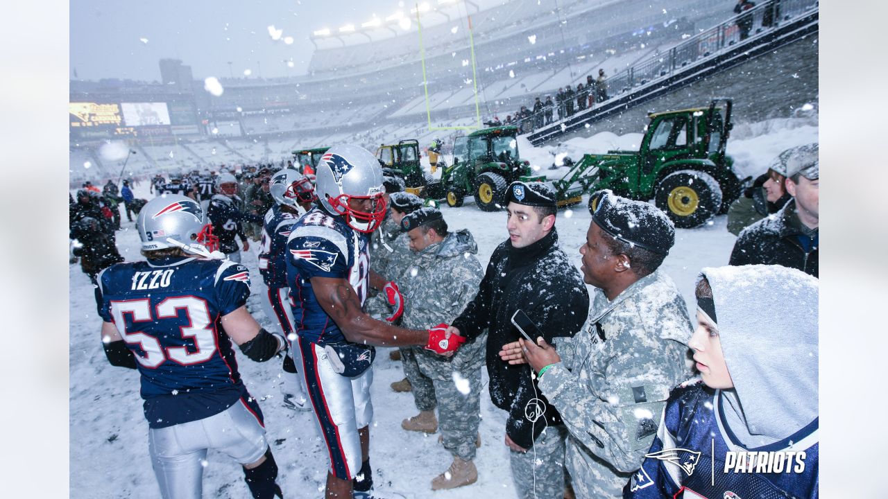 Throwback Photos: Patriots vs. Cardinals in the snow, presented by Empower