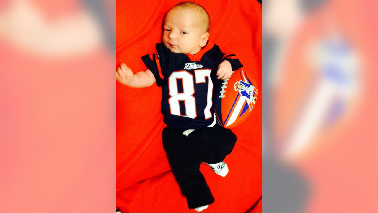 New England Patriots Baby Footysuit – babyfans