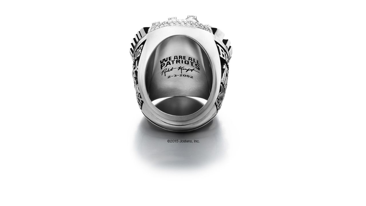 Patriots 2015 Super Bowl Rings