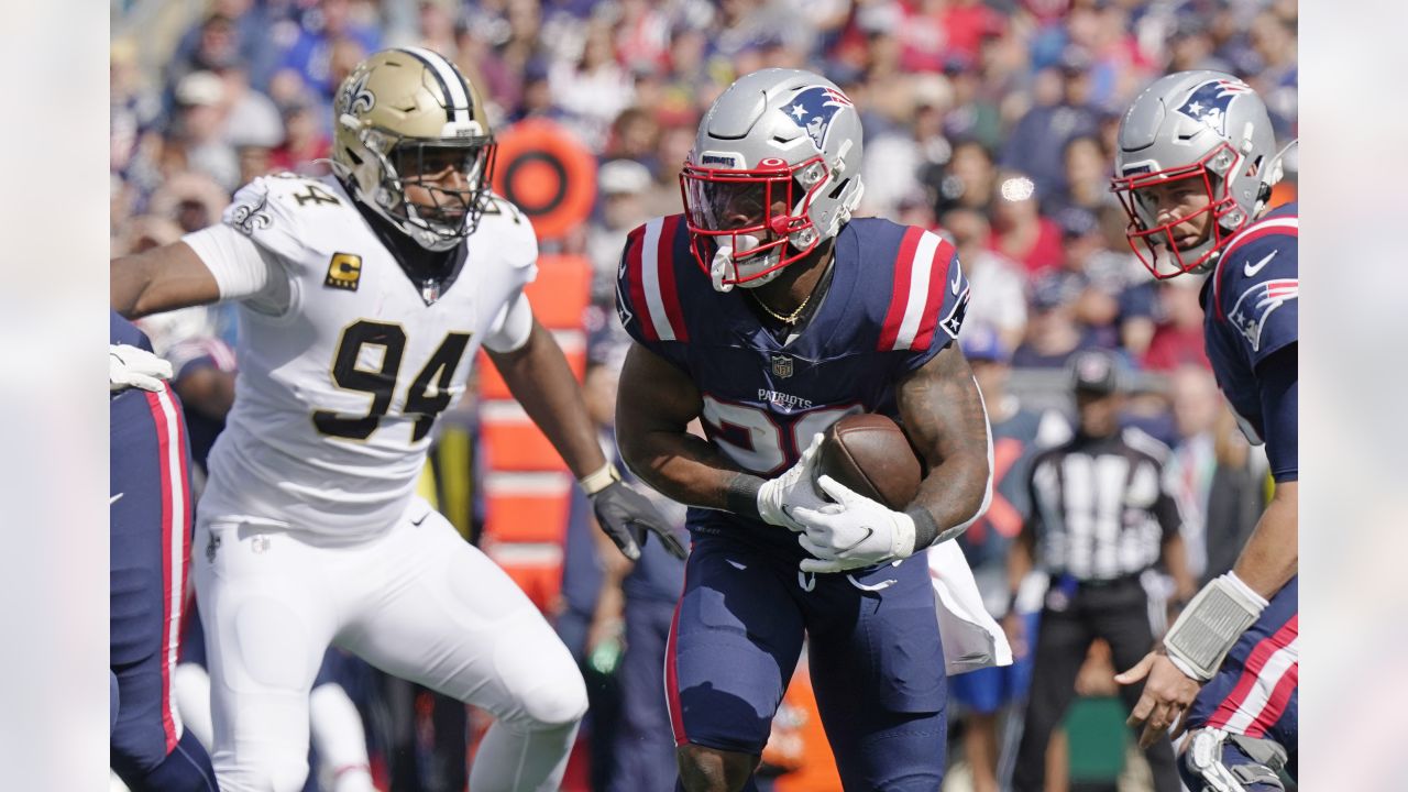 New Orleans Saints vs. New England Patriots on September 26, 2021