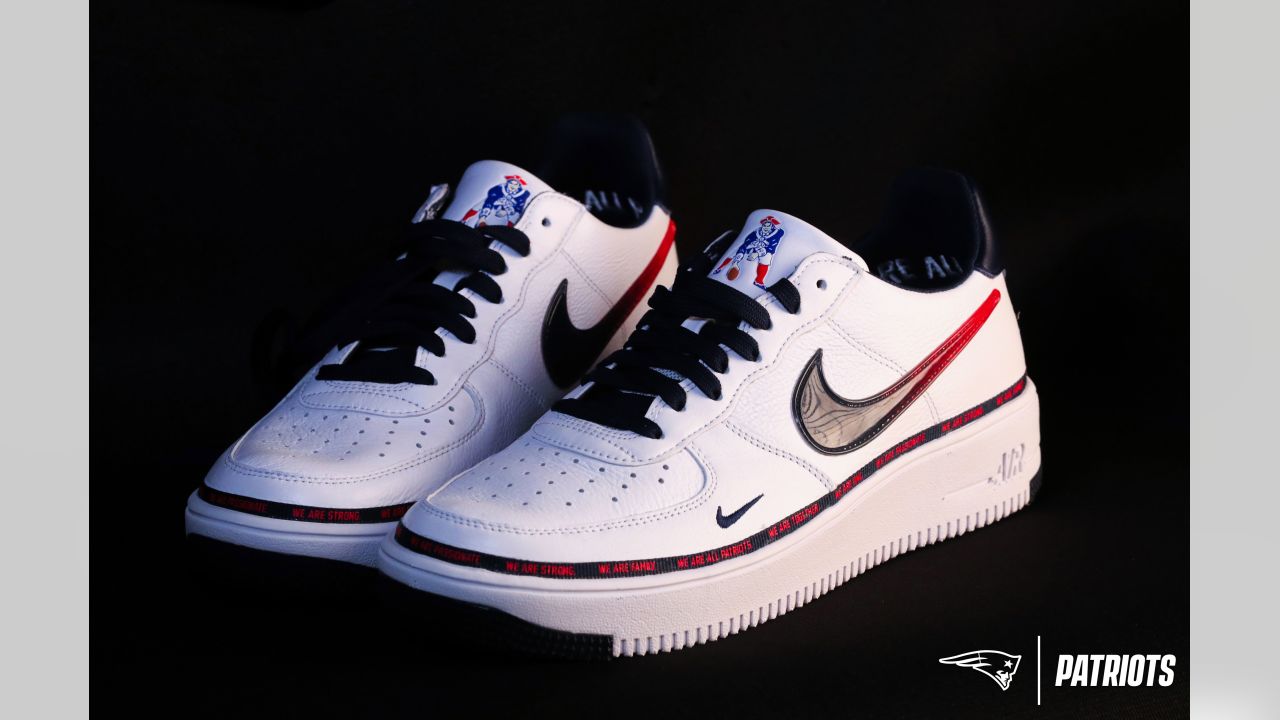 Patriots Nike Air Force 1 Ultraforce hits the Pro Shop for a cause