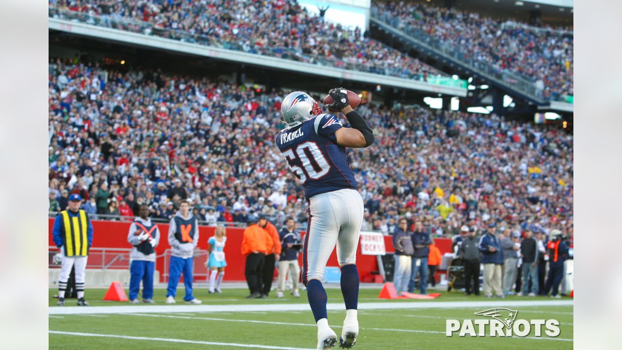 Mike Vrabel's son Tyler Vrabel visited the New England Patriots