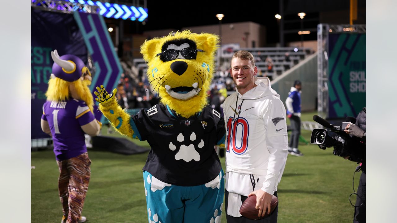 Mac Jones at Pro Bowl Skills Showdown