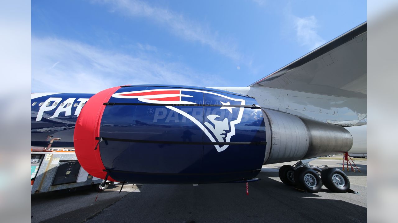 Inside the New England Patriots Plane 