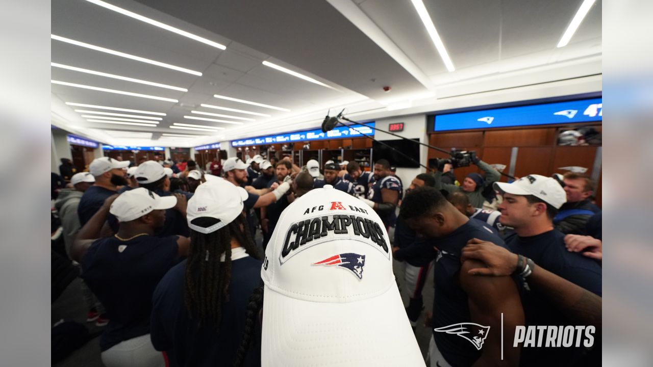 Photos: Patriots celebrate as 2019 AFC East Division Champs