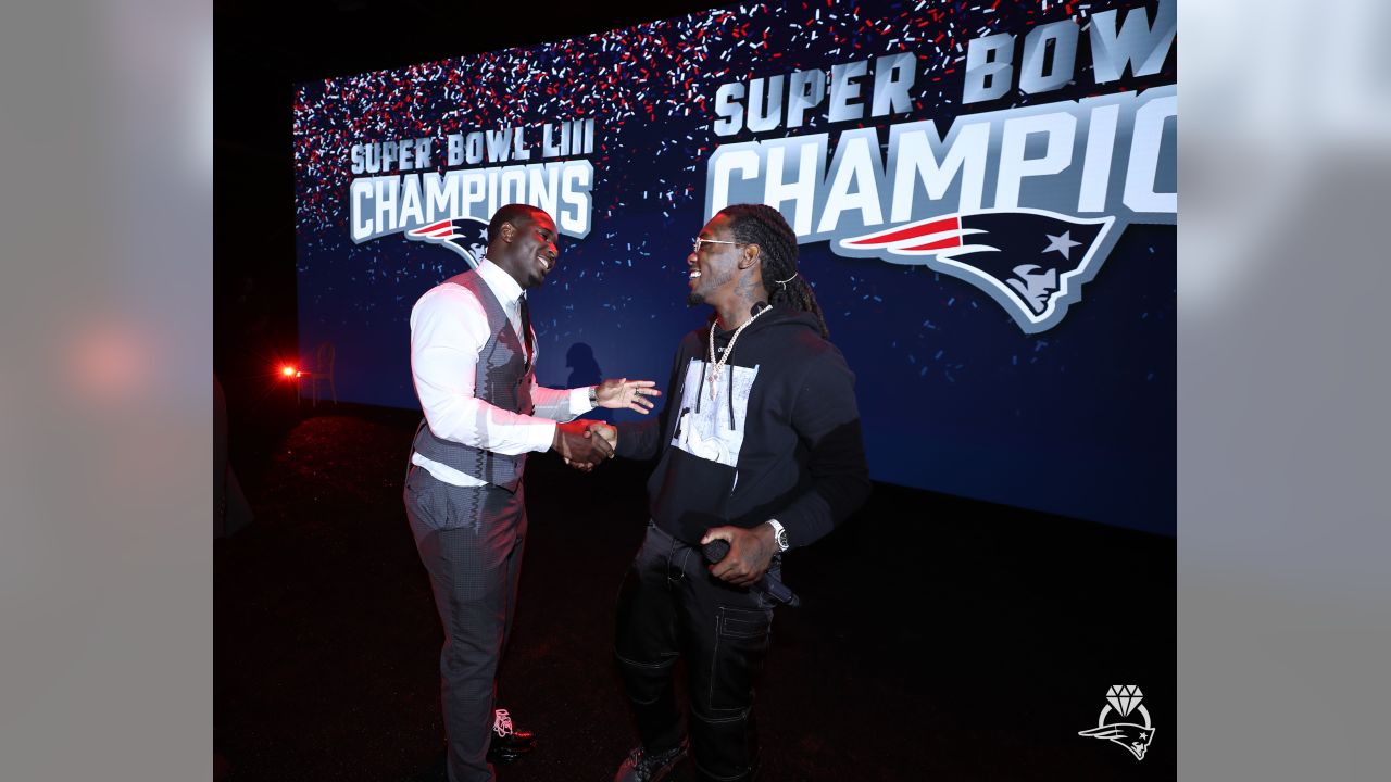 Patriots arrive for Super Bowl LIII Ring Ceremony presented by Encore