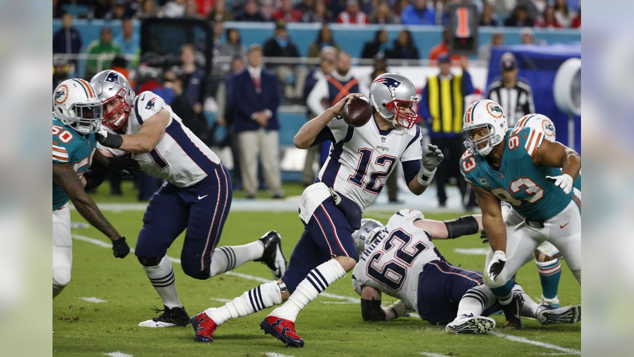 Photo gallery: New England Patriots at Miami Dolphins, Mon., Dec. 11, 2017