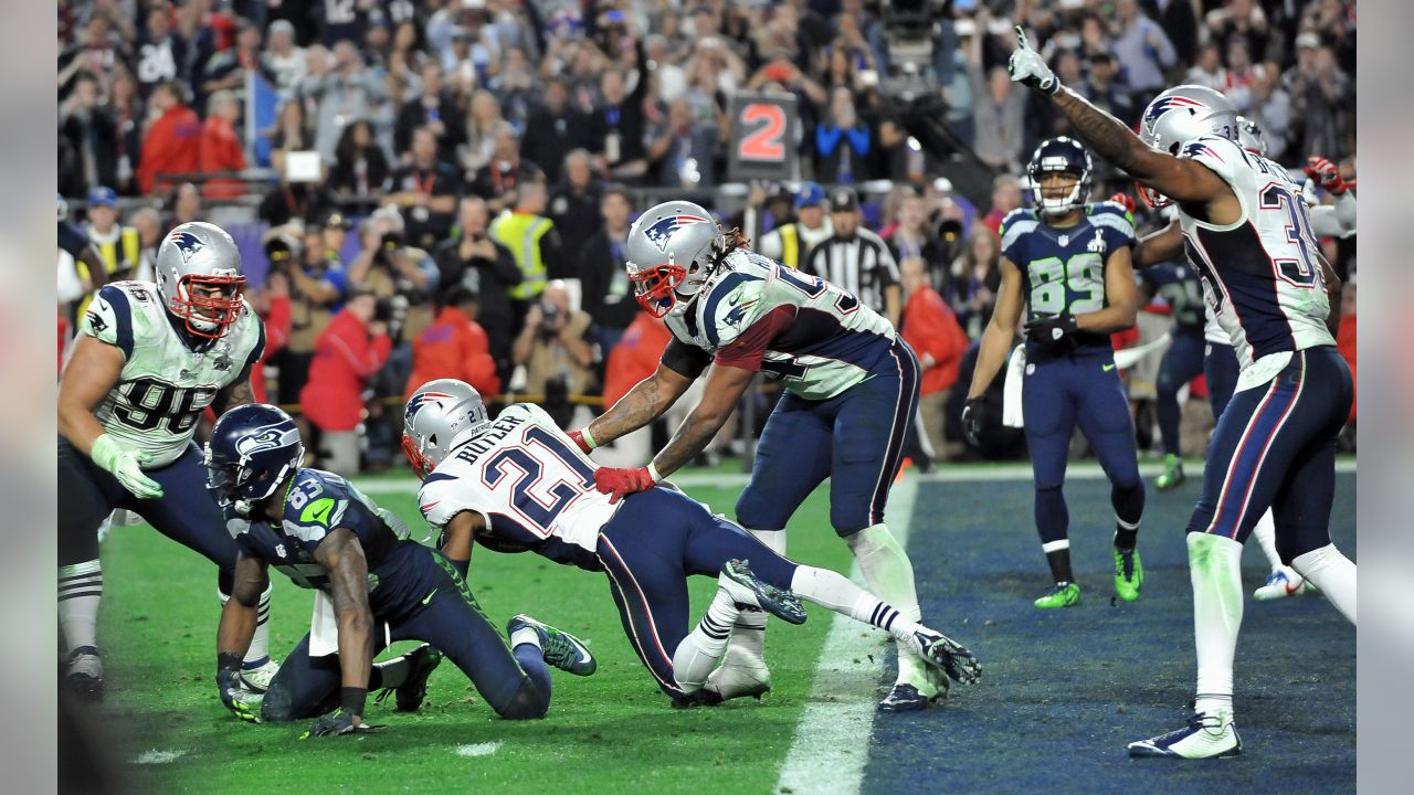 Photo: New England Patriots vs Seattle Seahawks in Super Bowl XLIX in  Phoenix, Arizona - SBP20150201110 