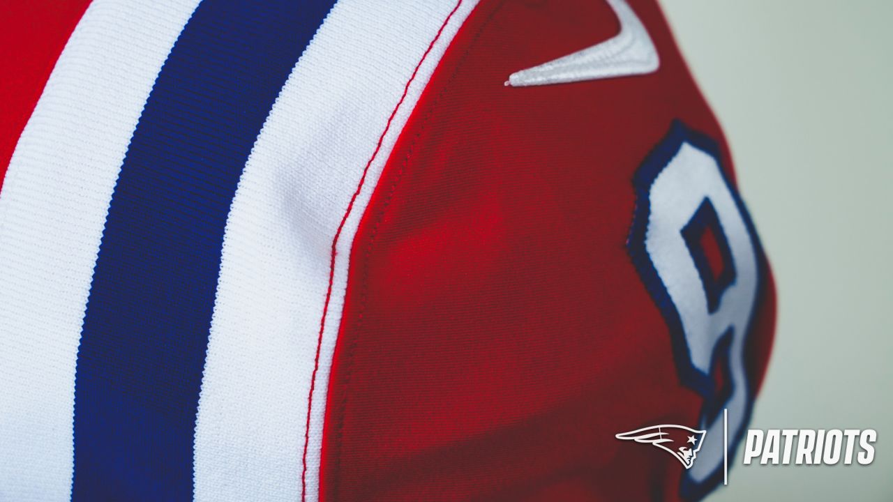 Patriots unveil new red throwback alternate uniform for 2022
