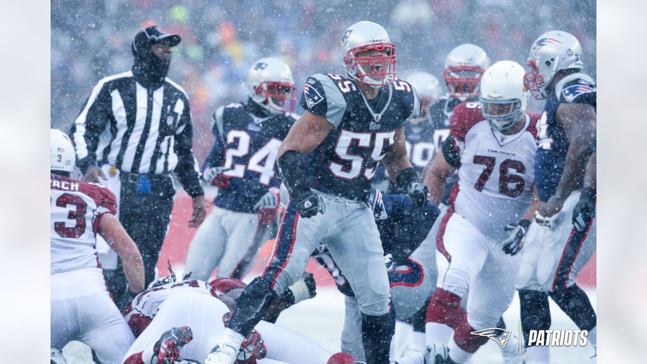 Throwback Photos: Patriots vs. Cardinals in the snow, presented by Empower