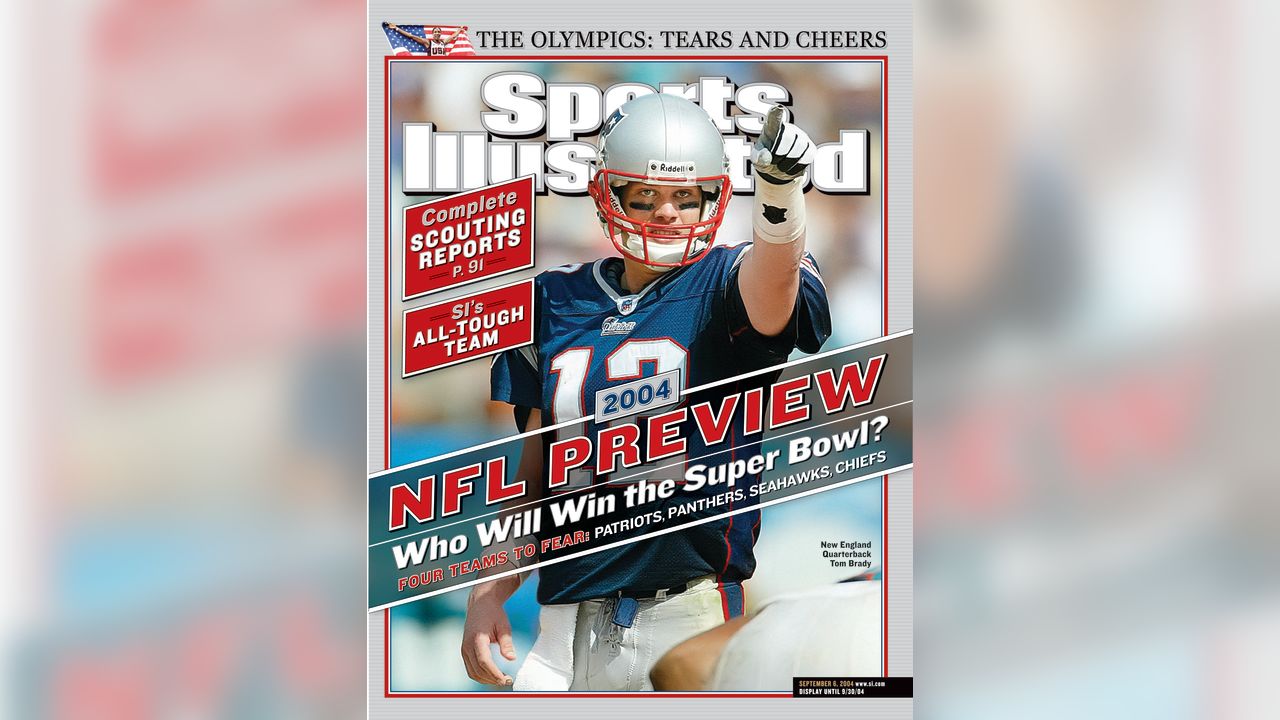 New England Patriots Qb Tom Brady, 2005 Sportsman Of The Sports Illustrated  Cover Poster