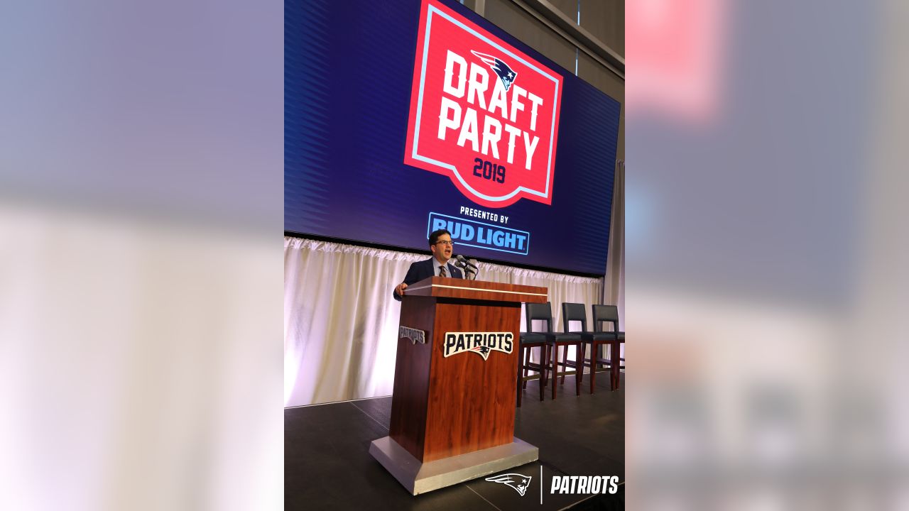 Patriots Draft Party in photos