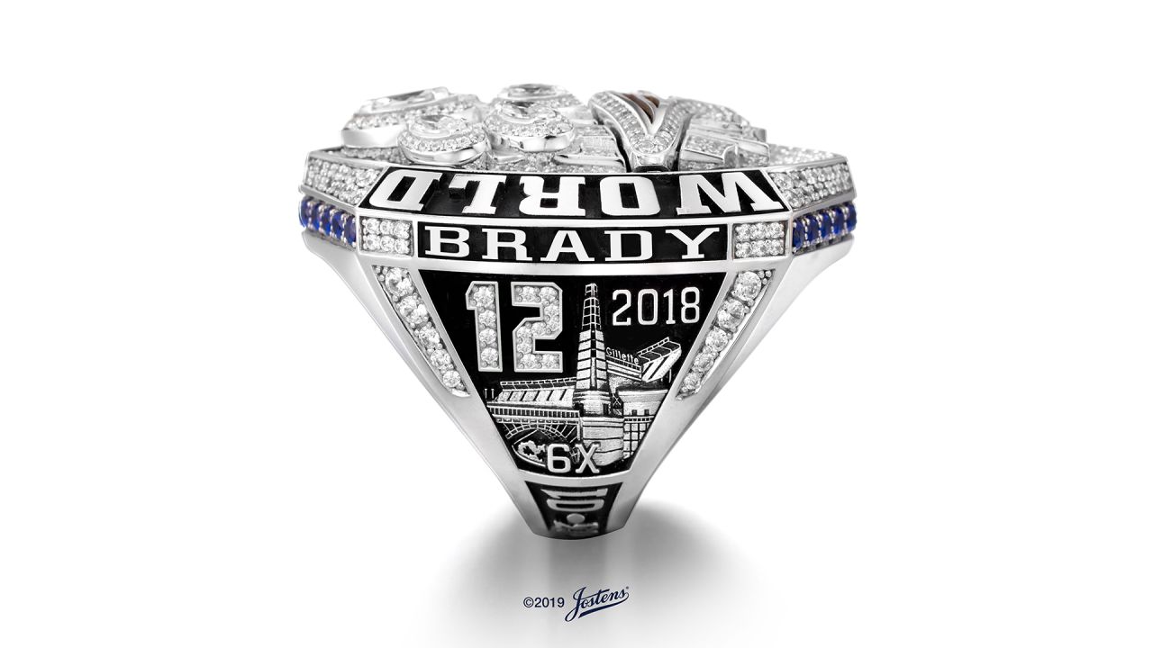 FROM USA Super Bowl LIII Ring 2018 2019 OFFICIAL New England Patriots Champions 