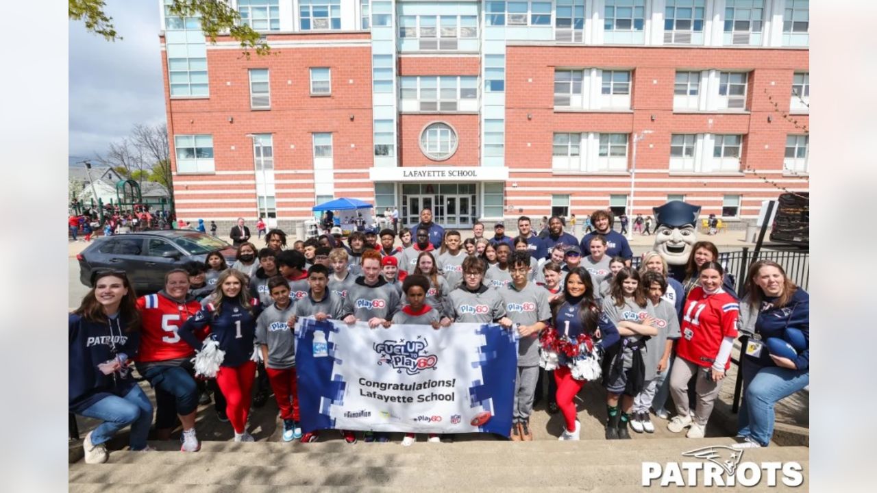 Pat Patriot is celebrating National - New England Patriots